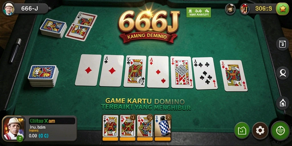 Tampilan gameplay seru di dalam 666J.