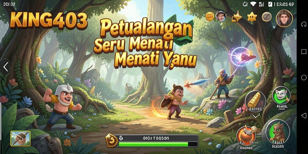 Tampilan gameplay KING403 yang menakjubkan dan penuh aksi.