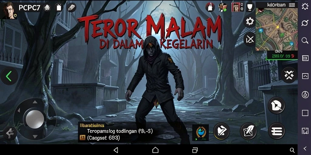 Tangkapan layar utama dari gameplay <strong>PCPC7</strong> yang mencekam dan penuh ketegangan.
