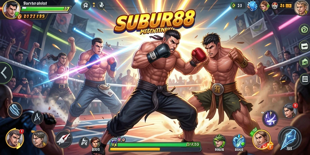 Tampilan screenshot SUBUR88 menampilkan aksi pertarungan yang mendebarkan.
